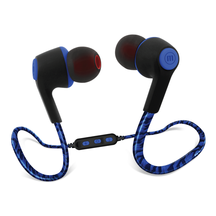 AUDIFONOS WIRELESS BRAIDED BLUE MAXELL EB-BT700 A010740 