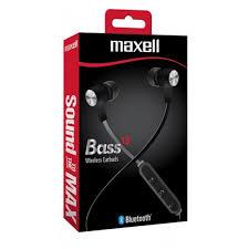 AUDIFONOS WIRELESS EARBUDS MAXELL B13-EB2 BLACK