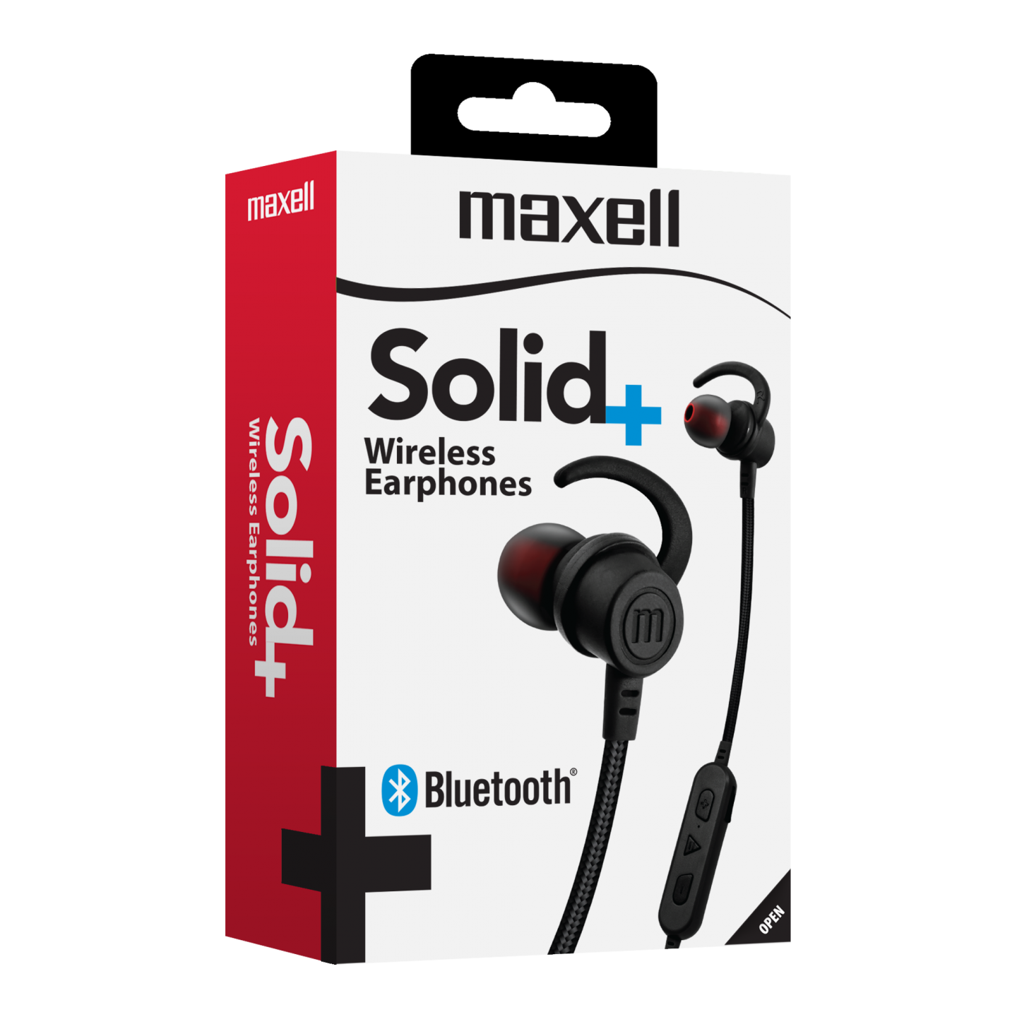 AUDIFONOS WIRELESS SOLID+ TOKYO BLACK MAXELL EB-BT100