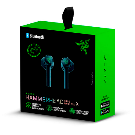AURICULAR RAZER HAMMERHEAD TRUE WIRELESS X RZ12-03830100-R3U1