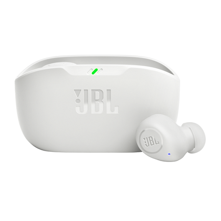 AURICULARES WIRELESS JBL VIBE BUDS WHITE JBLVBUDSMINKAM