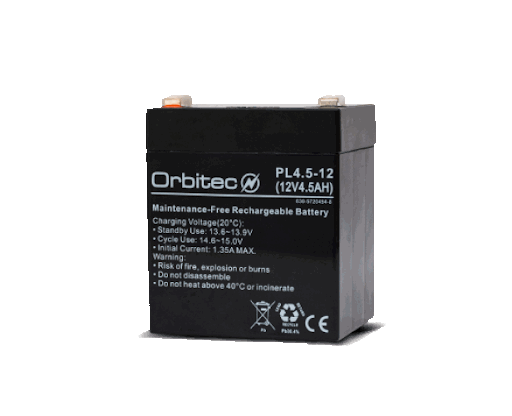 BATERIA PARA UPS 12V/4.5AH ORBITEC