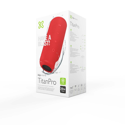 BOCINA INALAMBRICA KLIP XTREME TITANPRO KBS-300RD