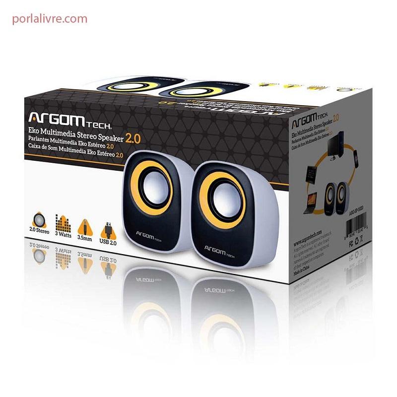 BOCINAS EKO STEREO ARGOM ARG-SP-1020/USB 2.0/3.5MM/A00123