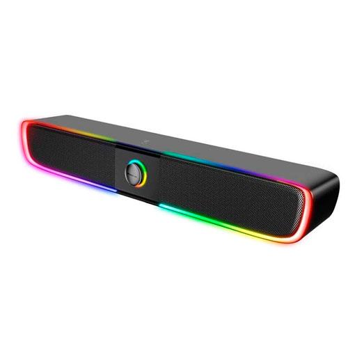 BOCINAS ESTEREO MULTIMEDIA RGB USB XTRIKE ME SK-600