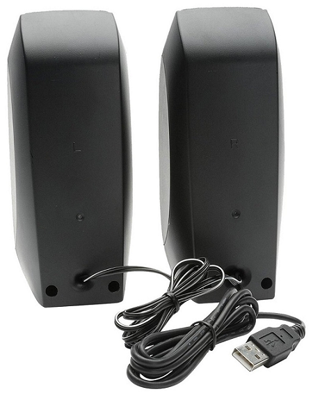 BOCINAS LOGITECH S120 TOMA CORRIENTE Y AUDIO 3.5MM 980-000012