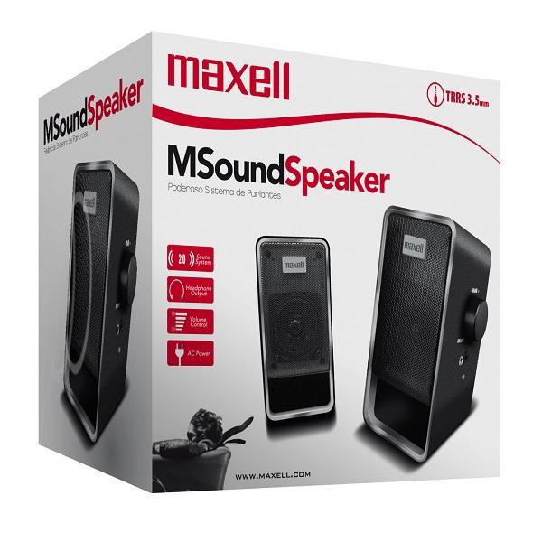 BOCINAS MSOUND MAXELL SS-201 ITEM#348029