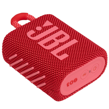BOCINAS PORTABLE JBL GO3 BT RED 
JBLGO3REDAM 