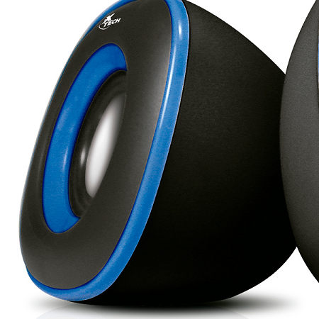 BOCINAS STEREO USB AZUL XTECH XTS-115BL