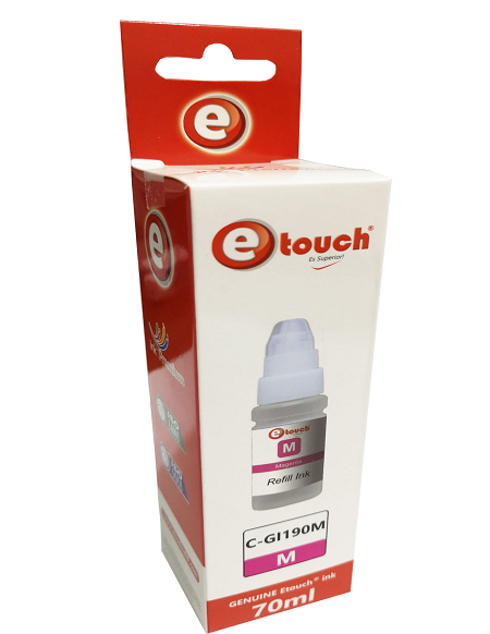 BOTE DE TINTA ETOUCH SERIE G 70ML MAGENTA GI190ma