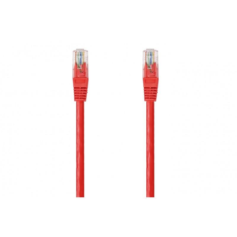 CABLE DE RED UTP ROJO CAT6 2 MT. - NAVYTECH
