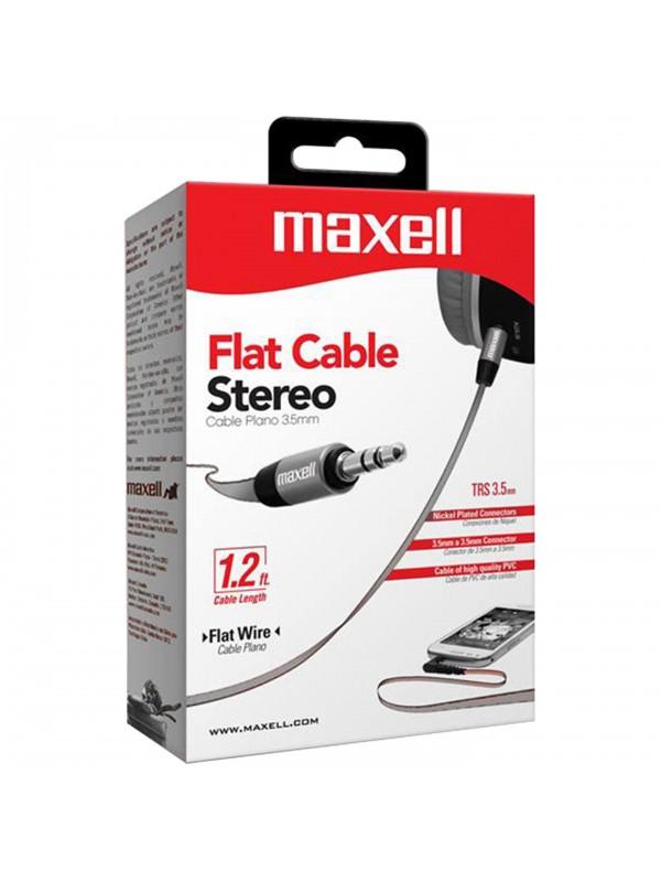 CABLE FLAT STEREO  MAXELL AUD-500 GRA
