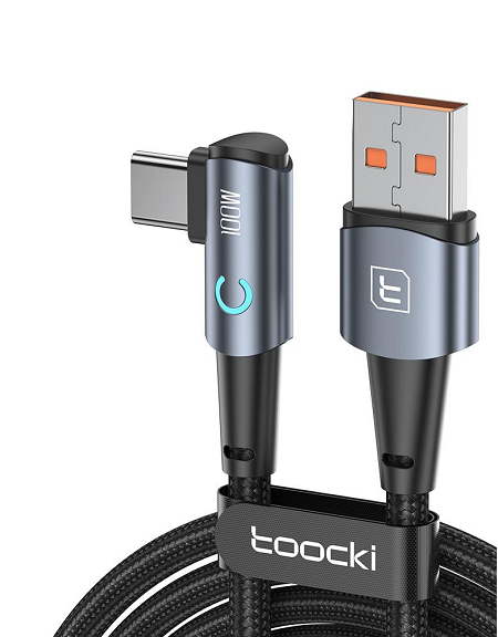 CABLE TOOCKI USB-A A TIPO-C 100W TXCT-WYC01 