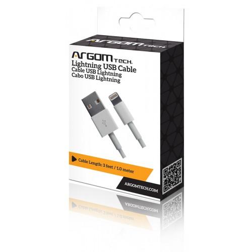 CABLE USB LIGHTNING ARGOM ARG-CB-0037