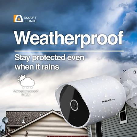 CAMARA INTELIGENTE PARA EXTERIORES ARGOM CONVOY 70 WIFI 2K QUADHD ARG-SV-8070WT