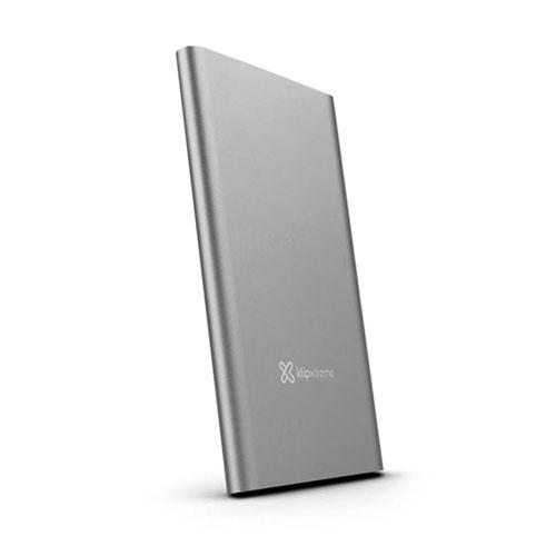CARGADOR PORTATIL KLIP XTREME ENOX 3700 KBH-140SV 3700mAh/2.1A PLATEADO