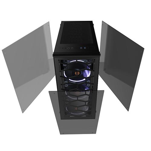 CASE C903 TEMPERED GLASS ATX	 