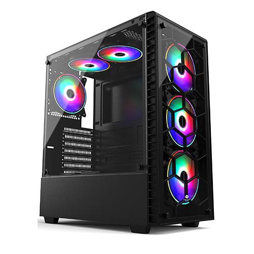 CASE C903 TEMPERED GLASS ATX	 