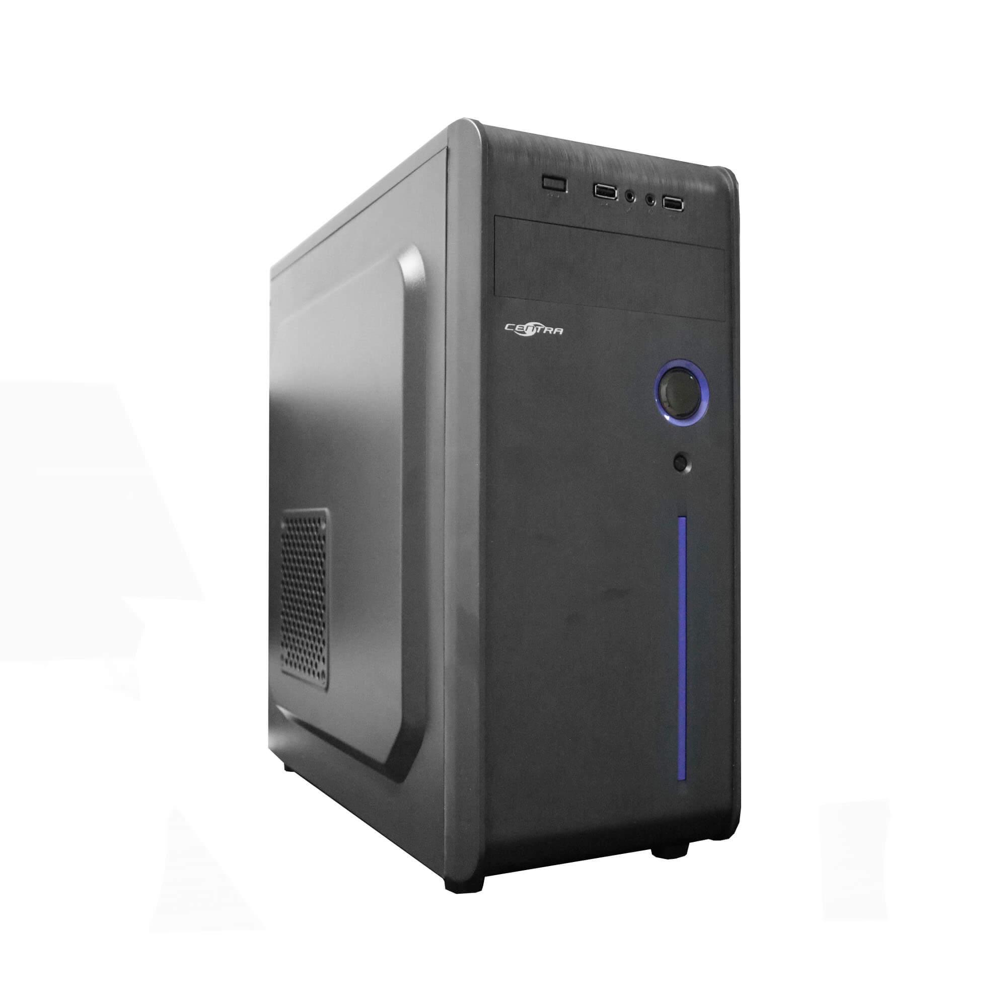 CASE CENTRA C106BL ATX AQZUL FUENTE 500W