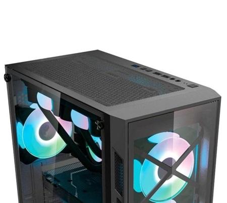 CASE GAMER CHECKPDINT CP-700RGB CON 3 RGB FAN