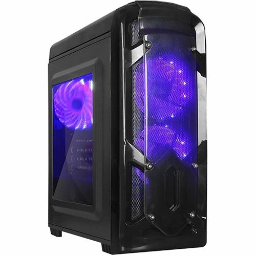 CASE MARVO CA-113BK TIPO GAMER MICRO ATX O MINI ITX