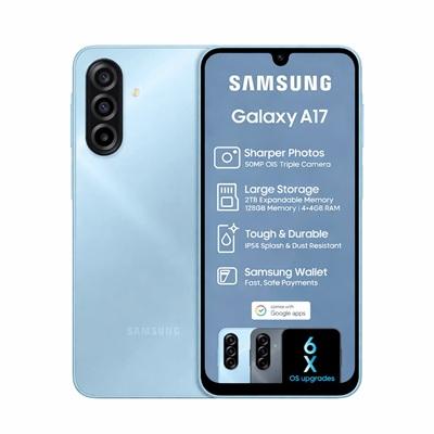 CELULAR SAMSUNG GALAXY A17 /4GB RAM/ 128GB ROM/ BLUE