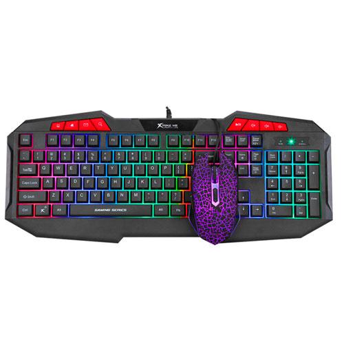 COMBO DE TECLADO Y MOUSE GAMING  RGB XTRIKE ME MK-503KIT