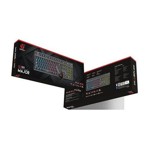 COMBO DE TECLADO Y MOUSE GAMING FANTECH KX-302S		