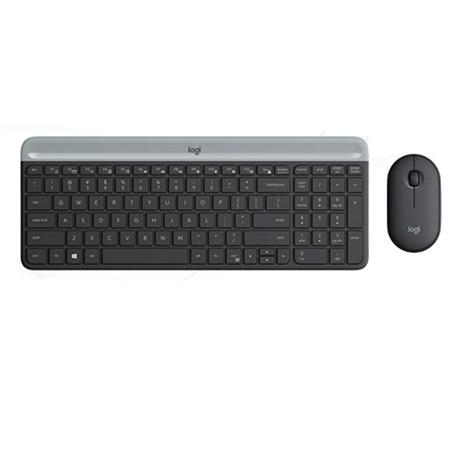 COMBO DE TECLADO Y MOUSE INALAMRICO LOGITECH MK470 BLACK 920-009266