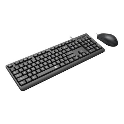 COMBO DE TECLADO Y MOUSE USB REDRAGON BS-7543 BLACK