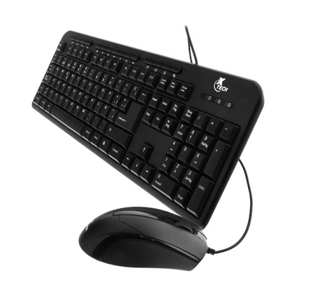 COMBO DE TECLADO Y MOUSE XTECH MULTIMEDIA USB XTK-301S