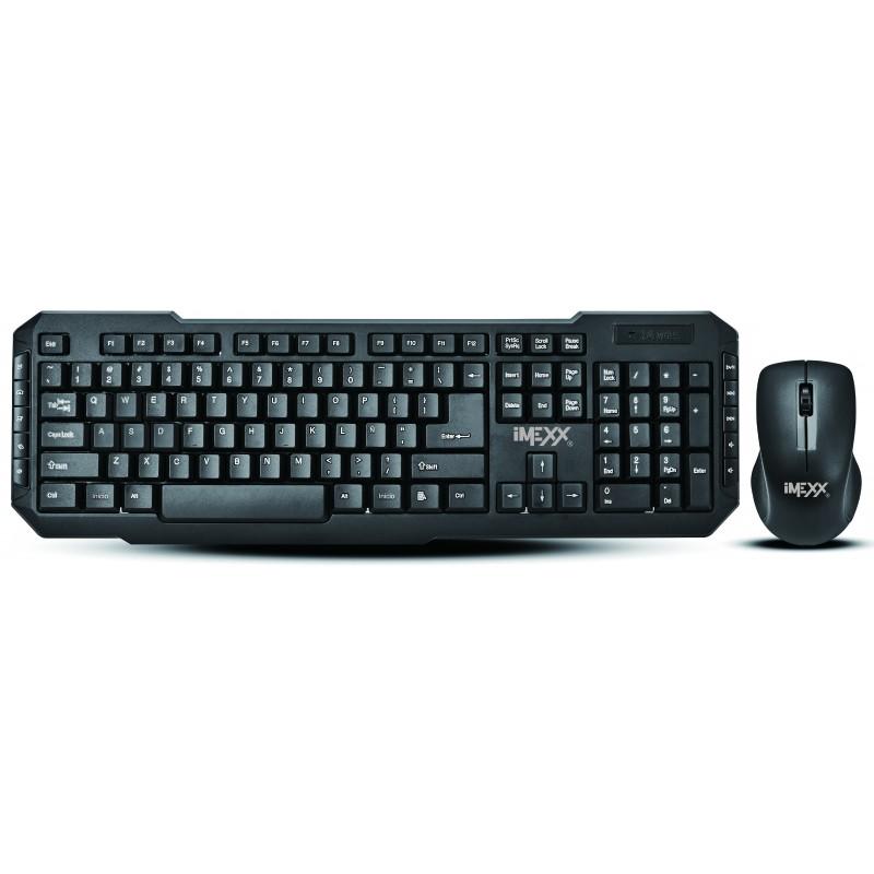 COMBO INALAMBRICO TECLADO Y MAUSE IMEXX IME-20390
