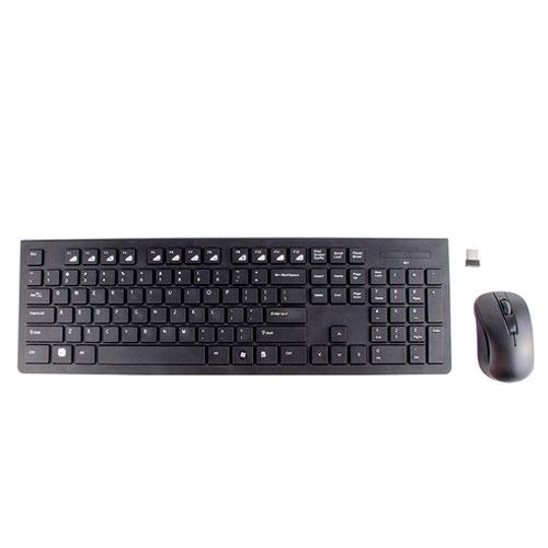 COMBO TECLADO Y MOUSE INALAMBRICO VCOM DK204
