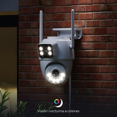 CÁMARA INTELIGENTE DUAL PARA EXTERIORES NEXXT HOME 2K IP65 NHC-OP30DL