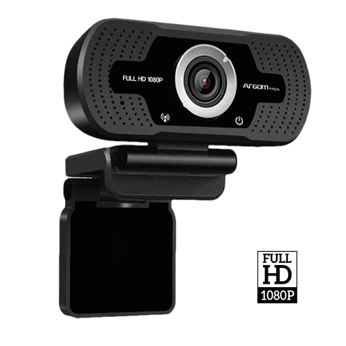 CÁMARA WEB / ARGOM/ ARC-WC-WC9140BK/FULL HD 1080P CAM40