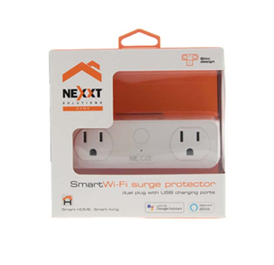 ENCHUFE INTELIGENTE NEXXT DE DOS SALIDAS USB NHP-D610