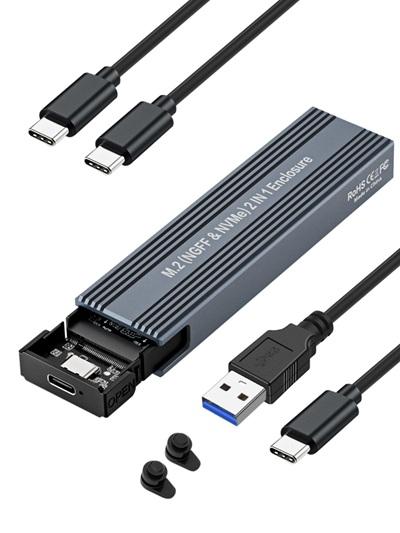 ENCLOSURE PARA DISCO SSD M.2 PCI-E NVME VCOM CU850SN
