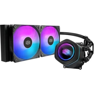 ENFRIAMIENTO LIQUIDO COOLER MASTER MASTERLIQUID 240 CORE NEX ARGB MLX-D24M-A18PA-R1 BLACK