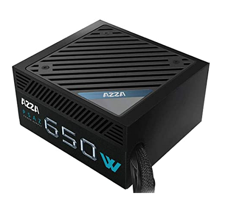 FUENTE DE PODER AZZA PSAZ-650W 650 WATT 80 PLUS BRONZE