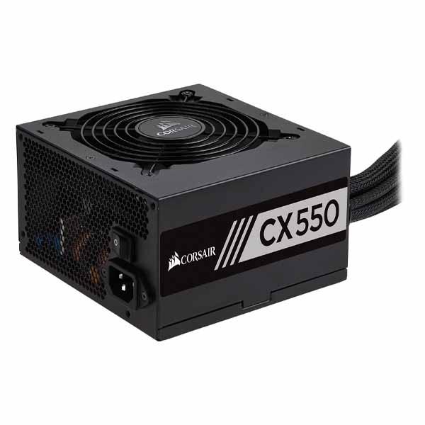 FUENTE DE PODER CORSAIR CXM 550 SEMIMODULAR ATX BRONCE CP-9020220-NA