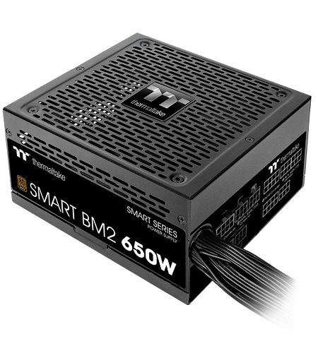 FUENTE DE PODER THERMALTAKE 650W 80 PLUS BRONZE SMART BM2 SEMI MODULAR