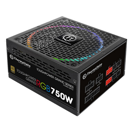 FUENTE DE PODER THERMALTAKE 750W 80 PLUS GOLD TOUGHPOWER RGB FULL MODULAR