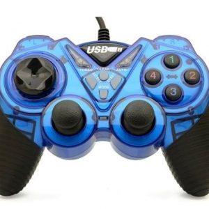 GAMEPAD USB ETOUCH CYBORG PU303 CON VIBRACION - AZUL