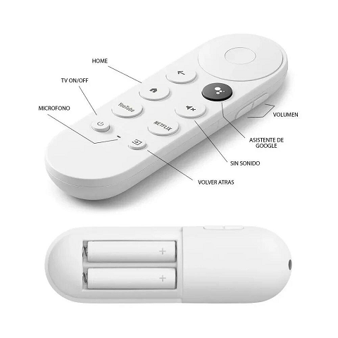 GOOGLE CHROMECAST TV HD 1080P HDMI BLUETOOTH SNOW