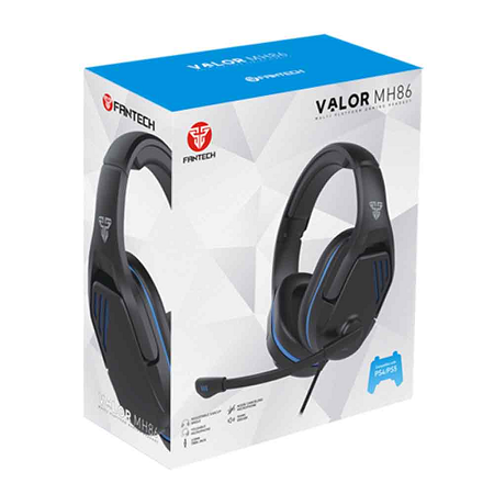 HEADSET GAMING CON MICROFONO FANTECH VALOR MH86 (AURICULAR)