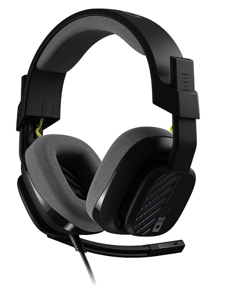 HEADSET GAMING LOGITECH ASTRO A10 BLACKN 3.5MM 939-002055 (AURICULAR)