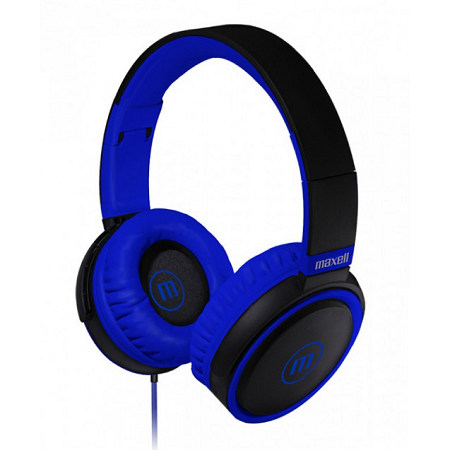 HEADSET HP-B52 MAXELL BLACK/BLUE 3.5 MM W/MIC 347854 A009570 (AURICULAR) 