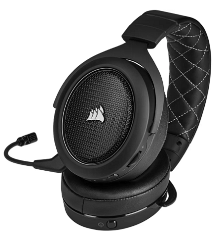HEADSET INALAMBRICOS GAMING CORSAIR BLACK HS70 PRO CA-9011211-NA (AURICULAR) 