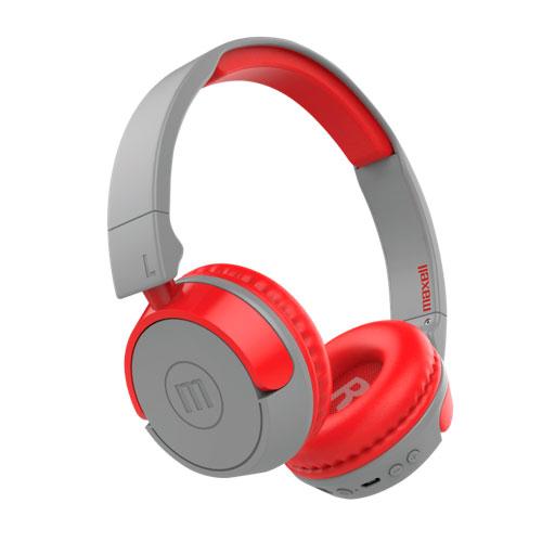 HEADSET INALAMBRICOS MAXELL BT SMILO MIDSIZE HP-BT400 RED W/MIC (AURICULAR) 