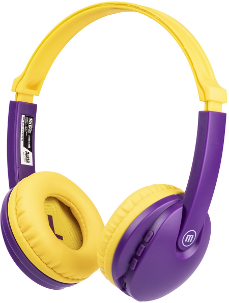 HEADSET INALAMBRICOS MAXELL KIDZ PURPLE HP-BT350 ITEM #348366 (10745)(AURICULAR) 